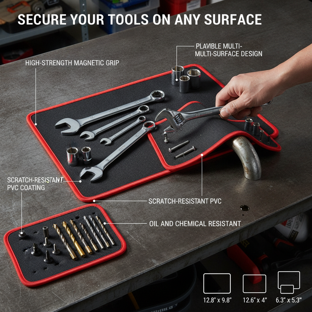 Flexible Magnetic Tool Mat