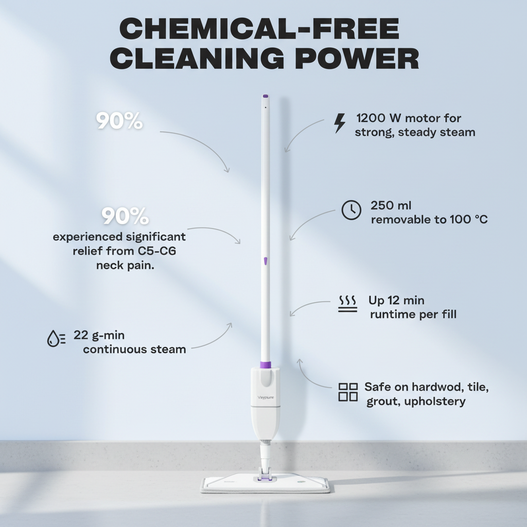 Vaypure™ - Premium Steam Mop