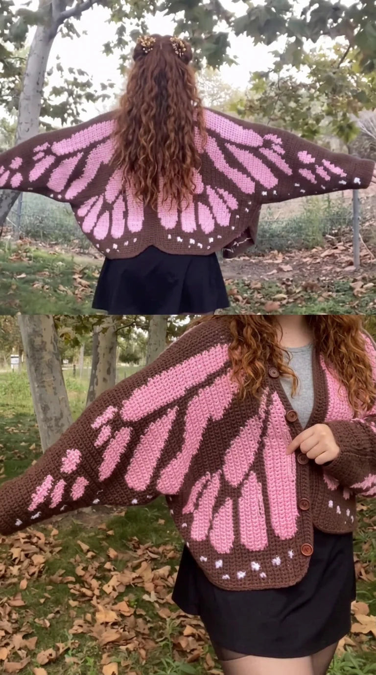 Monarcha™ Handmade Wing Cardigan