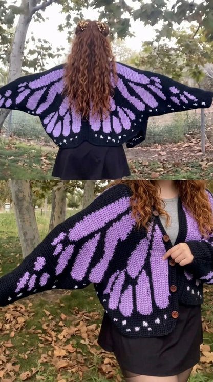 Monarcha™ Handmade Wing Cardigan