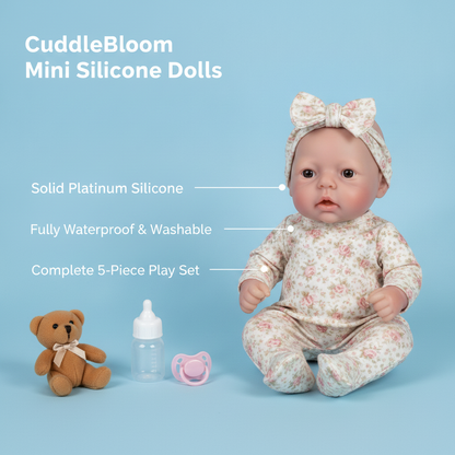CuddleBloom Mini Silicone Dolls