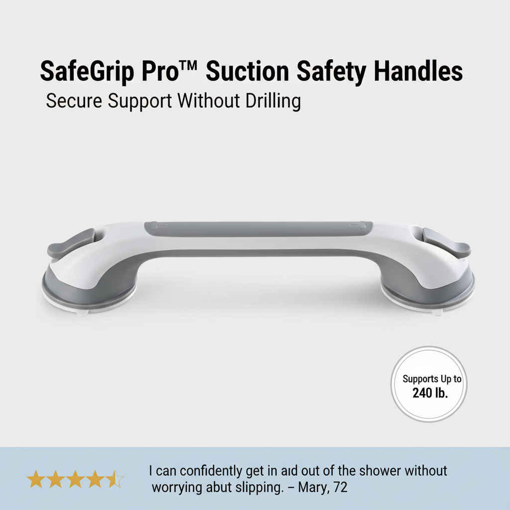 SafeGrip Pro™ Suction Safety Handles