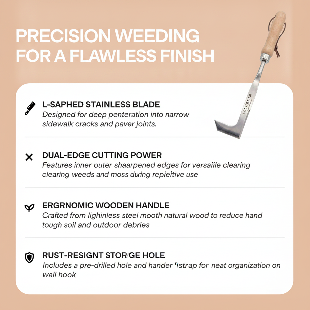Stainless Steel Crack Weeder