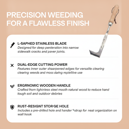 Stainless Steel Crack Weeder