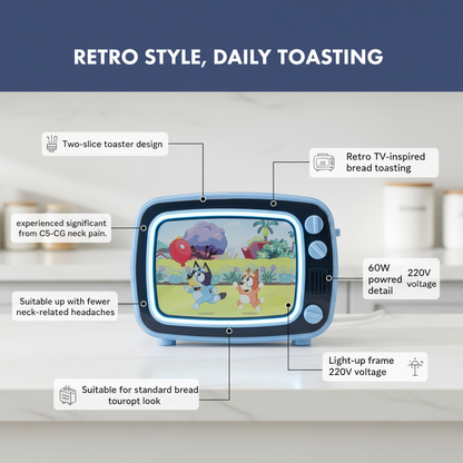 Retro TV Toaster