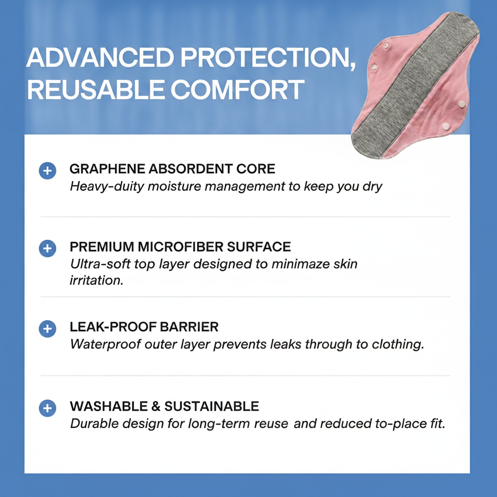 Graphene Incontinence Pads