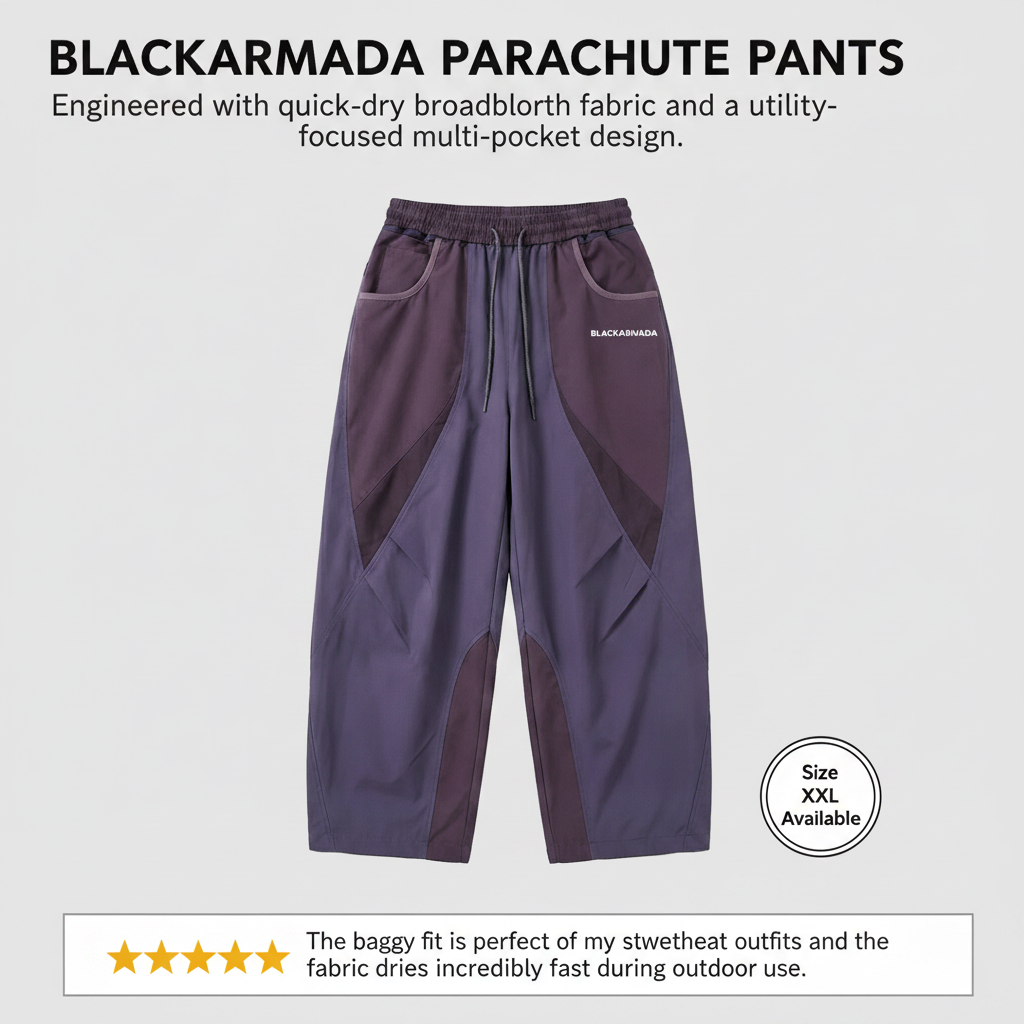 Blackarmada Parachute Pants