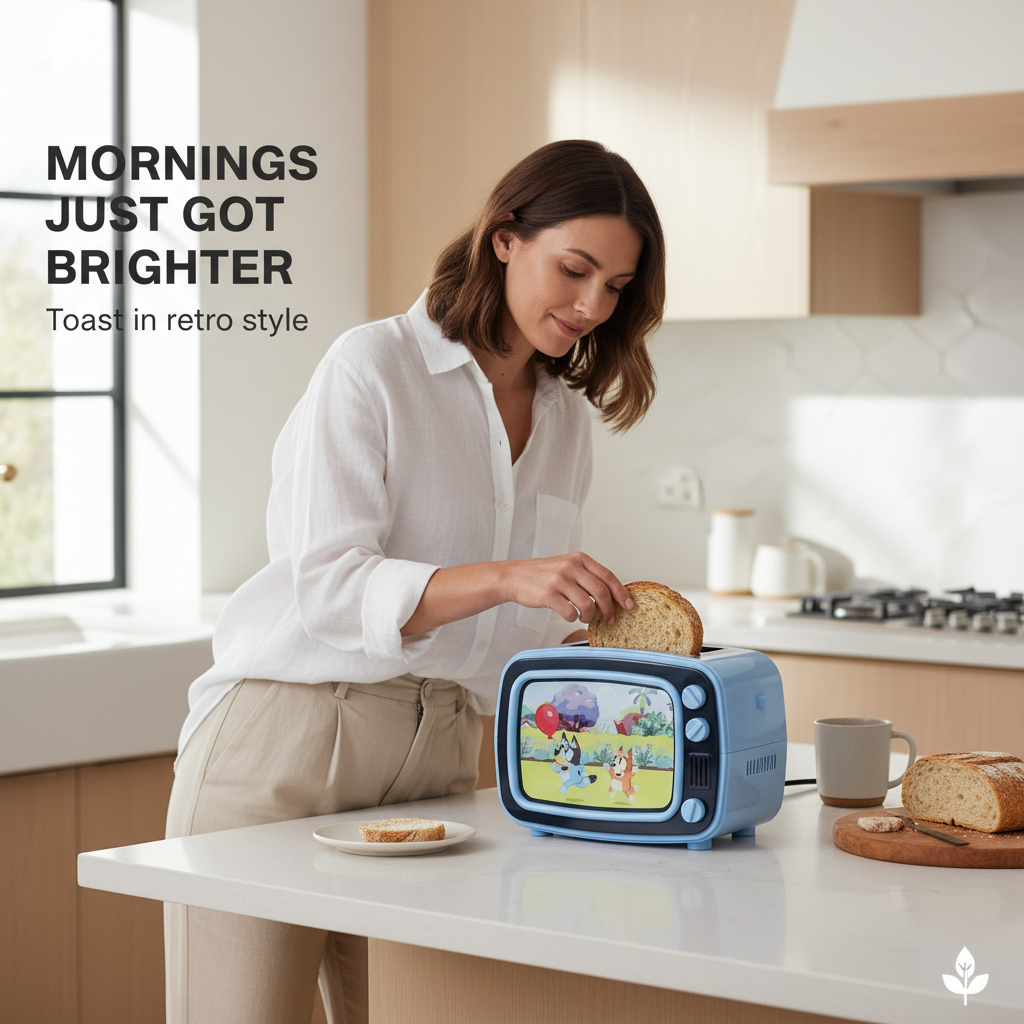 Retro TV Toaster