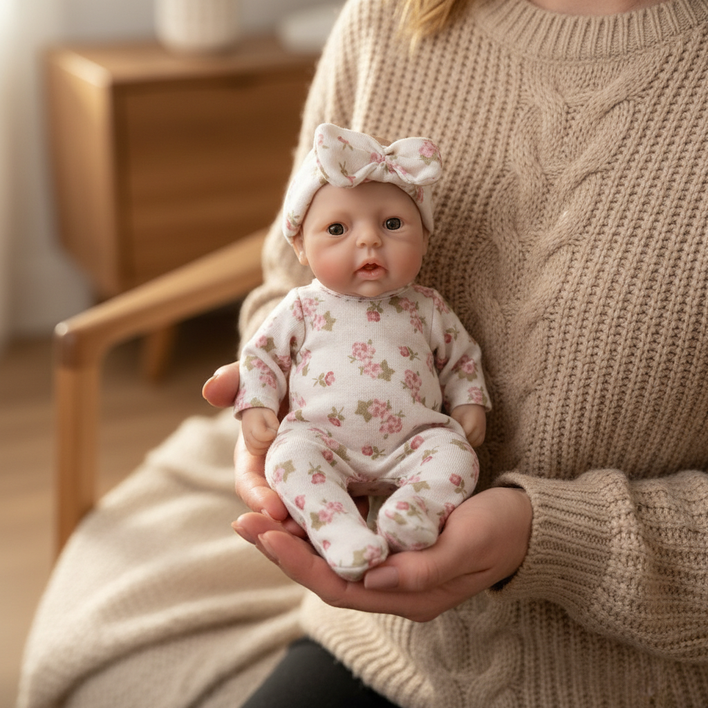 CuddleBloom Mini Silicone Dolls