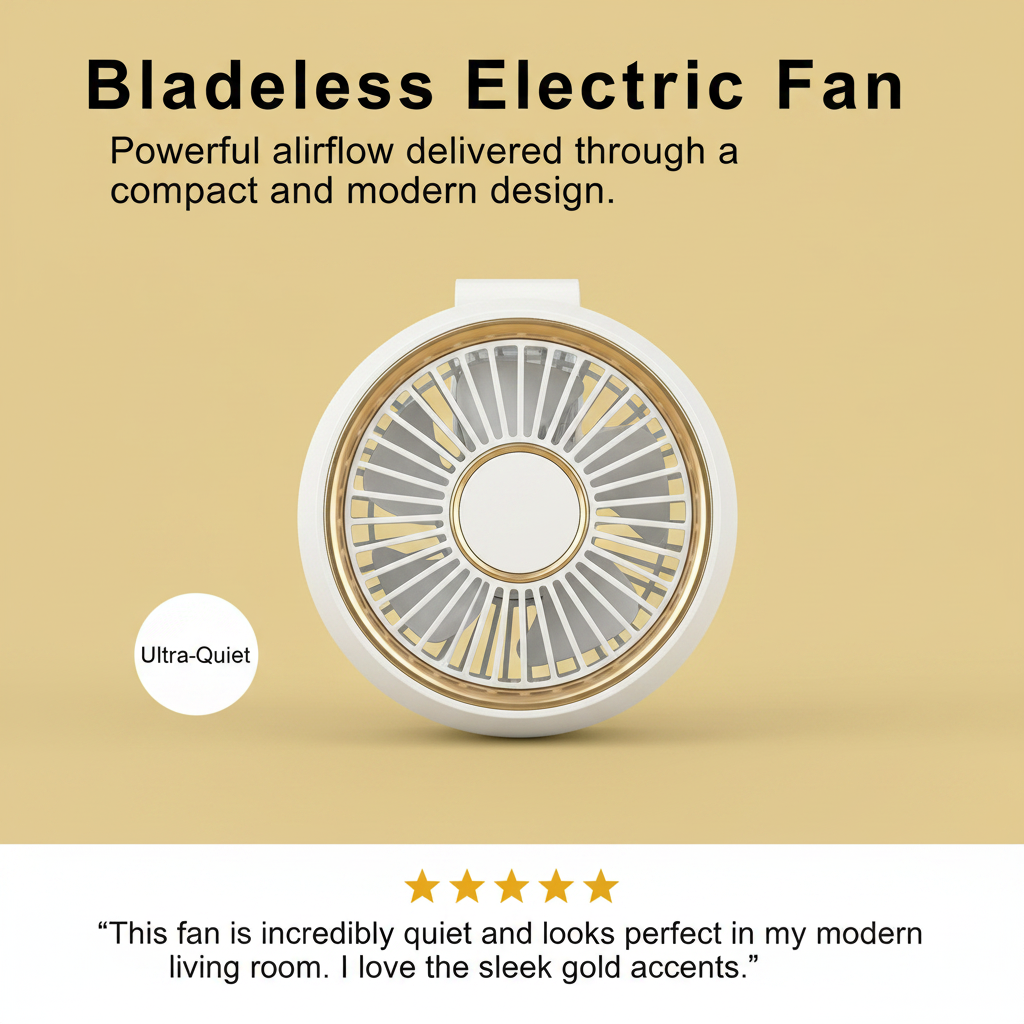 Bladeless Electric Fan
