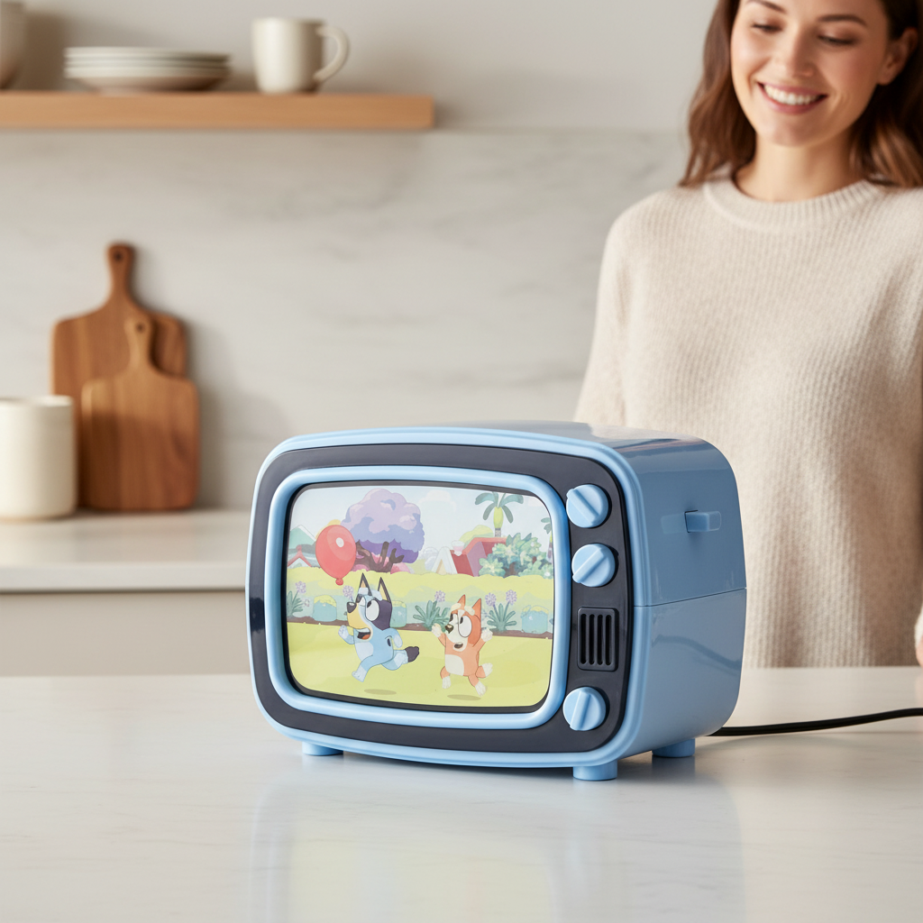 Retro TV Toaster