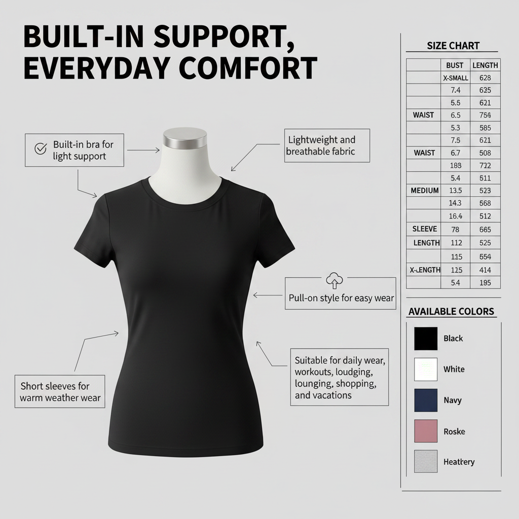Comfivé Built In Bra