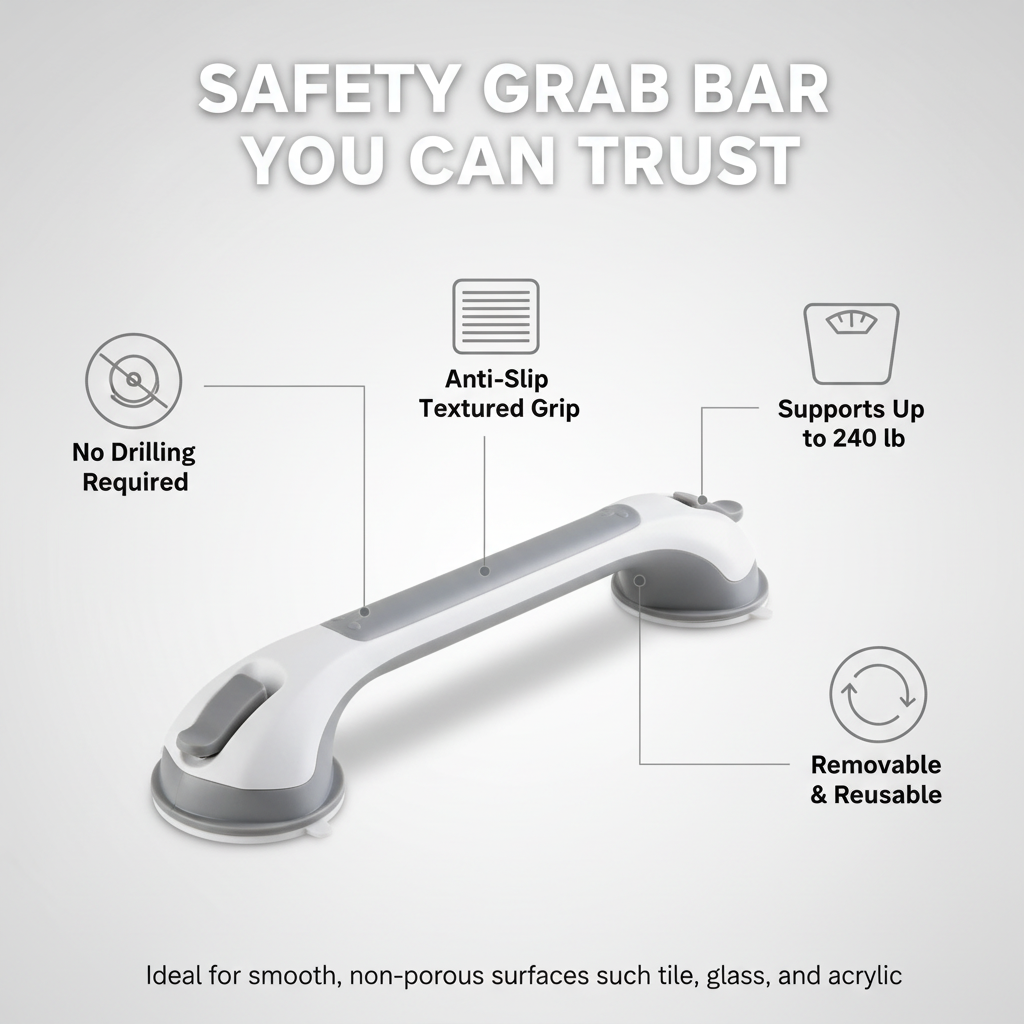 SafeGrip Pro™ Suction Safety Handles