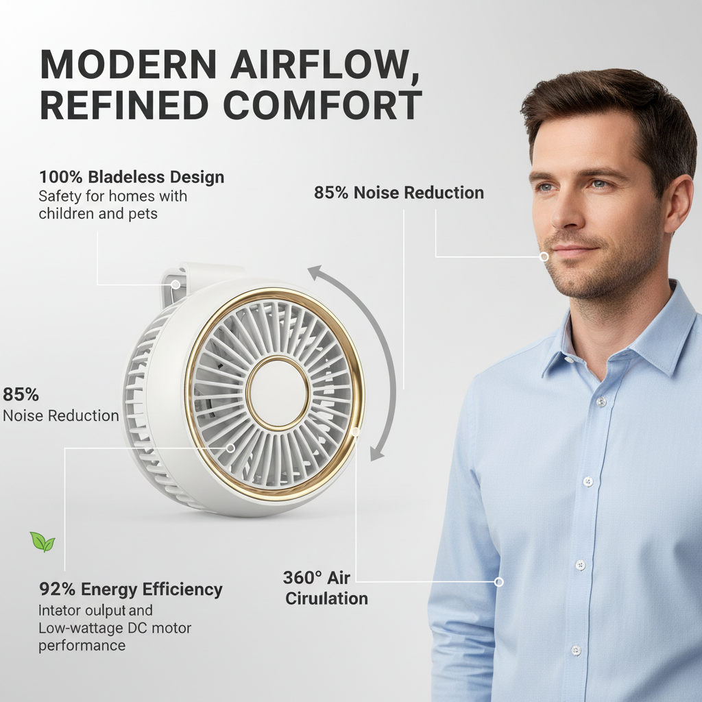 Bladeless Electric Fan